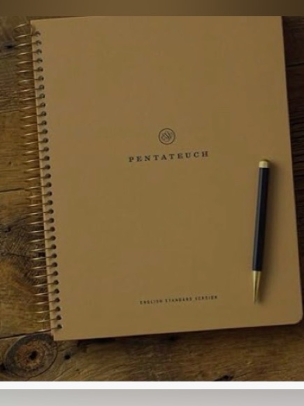 ESV Spiral-Bound Journaling Bible, Pentateuch (Hardcover): Holy Bible